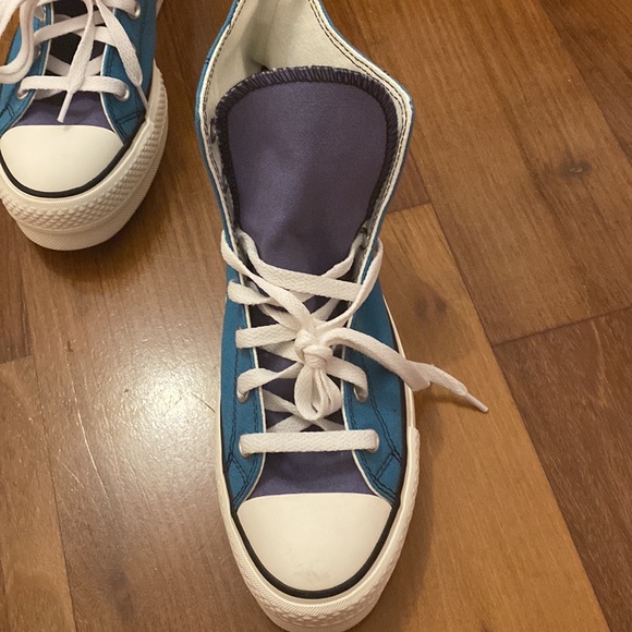 Multi-Blue all star converse - Picture 11 of 13